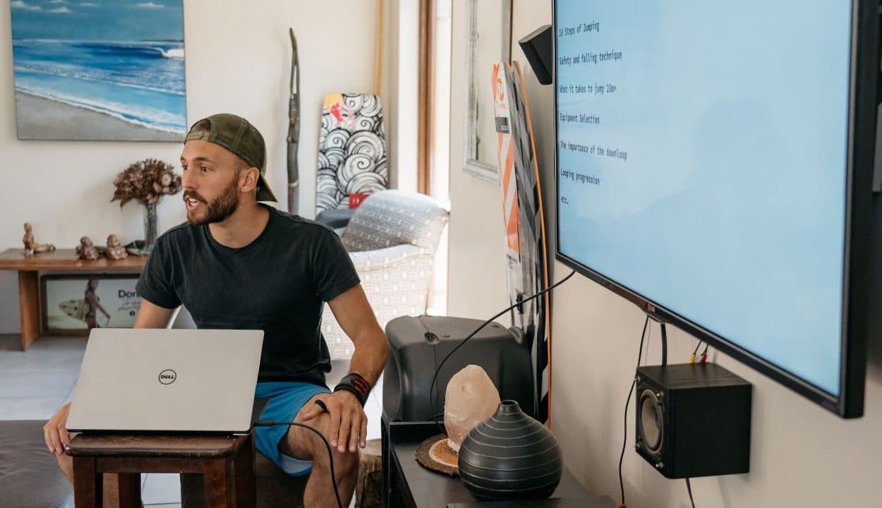 Radio coaching on the water