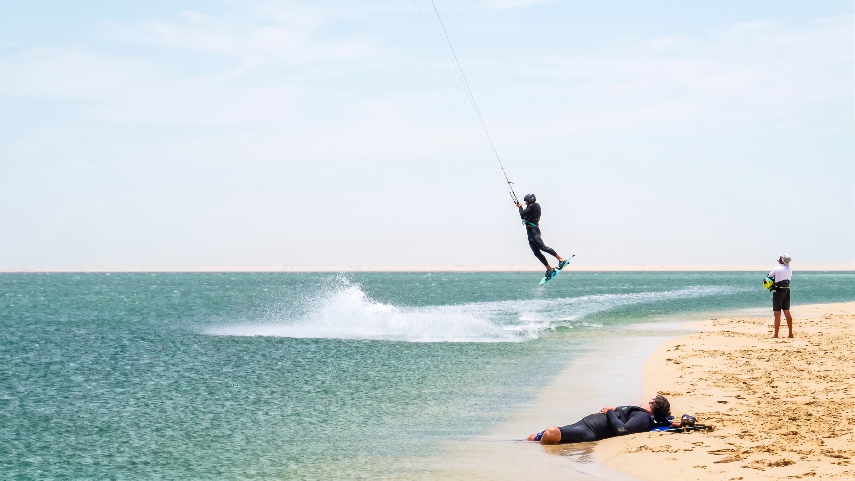 The Speed Spot — Dakhla's flat-water kite lagoon