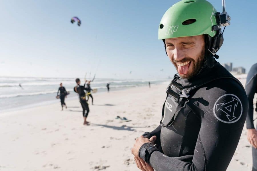 Group kite session